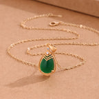 Argent Collier vintage fait main