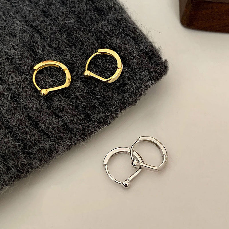 Argent Boucle d'oreille charmant pour toute occasion