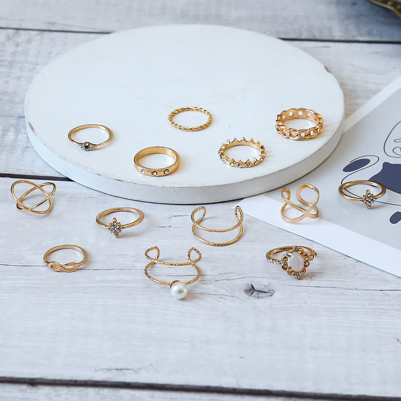 Perle Bague romantique pour moments spéciaux