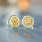 Argent Boucle d'oreille artisanal délicat