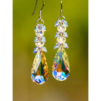 Argent Boucle d'oreille artisanal délicat