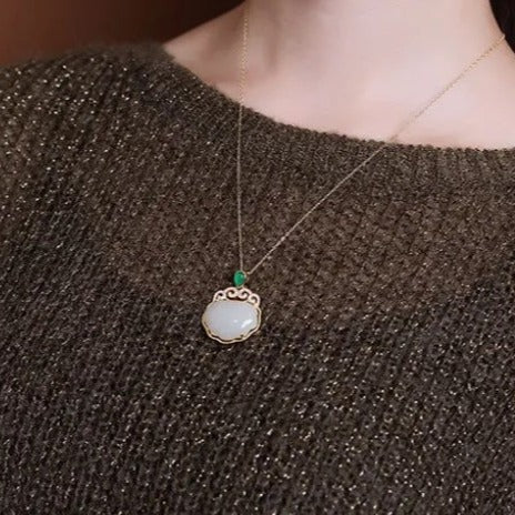 Argent Collier classique au charme intemporel