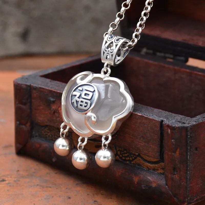 Argent Collier classique au charme intemporel