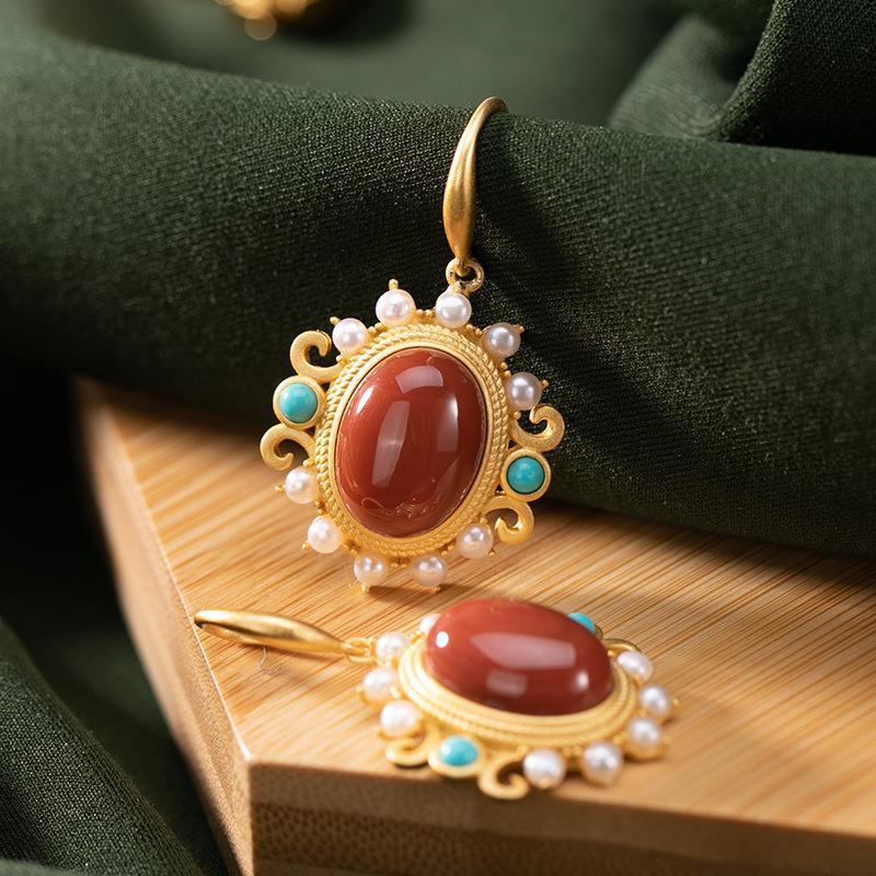 Argent Boucle d'oreille charmant pour toute occasion