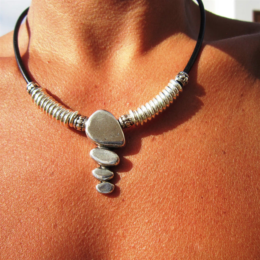 Argent Collier sublime pour tous les jours