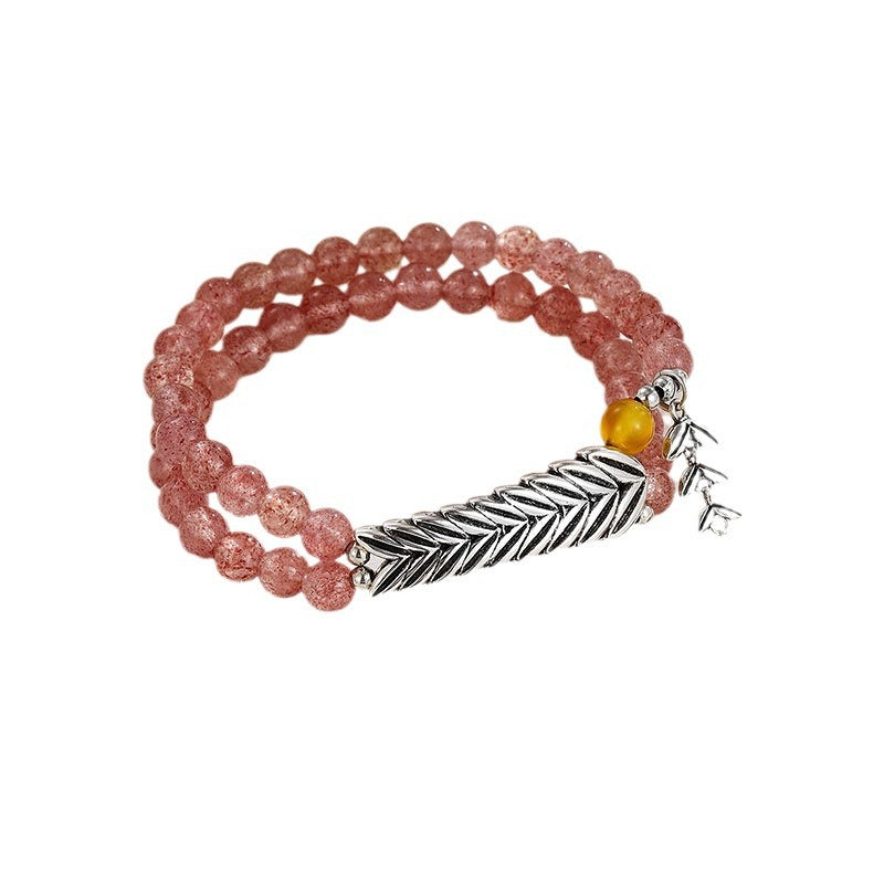 Argent Bracelet magnifique au style unique