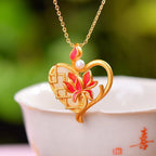 Argent Collier romantique pour moments spéciaux