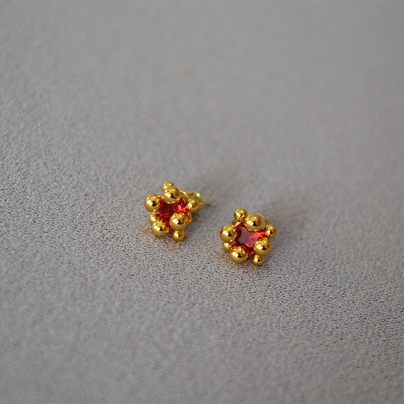 Argent Boucle d'oreille charmant pour toute occasion