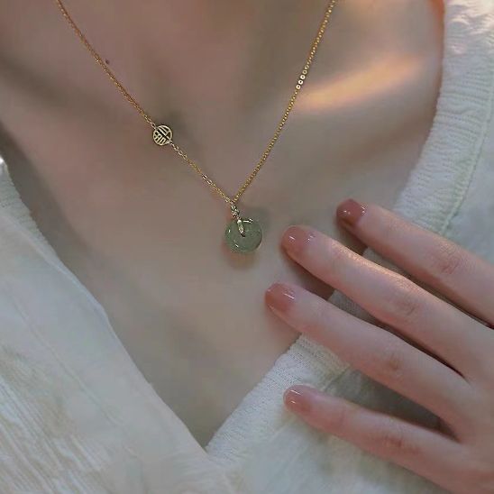 Argent Collier élégant pour toute occasion