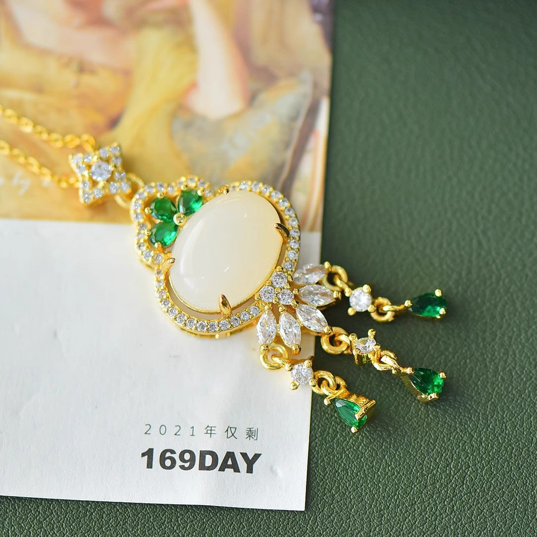 Argent Collier élégant pour toute occasion