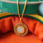 Argent Collier magnifique au style unique