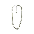 Argent Collier magnifique au style unique