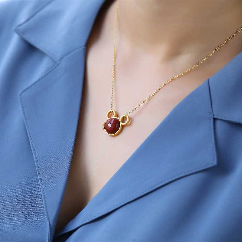 Argent Collier charmant pour toute occasion