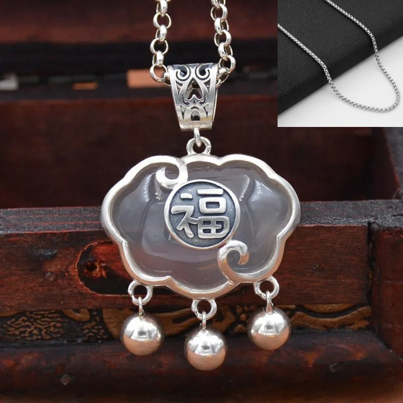 Argent Collier classique au charme intemporel