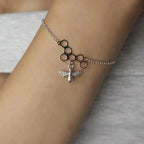 Argent Bracelet charmant pour toute occasion