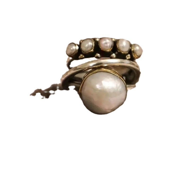 Argent Bague artisanal délicat