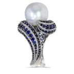 Perle Bague magnifique au style unique