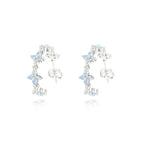 Argent Boucle d'oreille charmant pour toute occasion