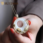 Argent Collier élégant pour toute occasion