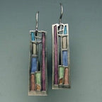 Argent Boucle d'oreille charmant pour toute occasion