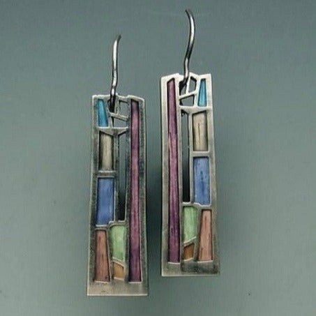 Argent Boucle d'oreille charmant pour toute occasion