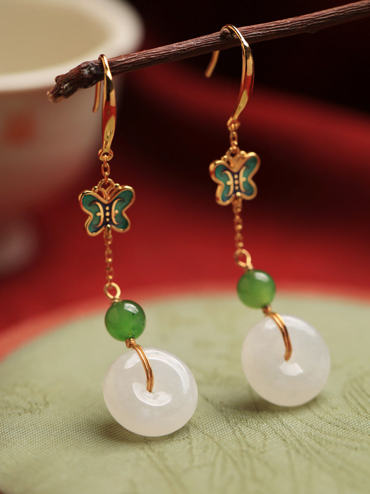 Argent Boucle d'oreille charmant pour toute occasion