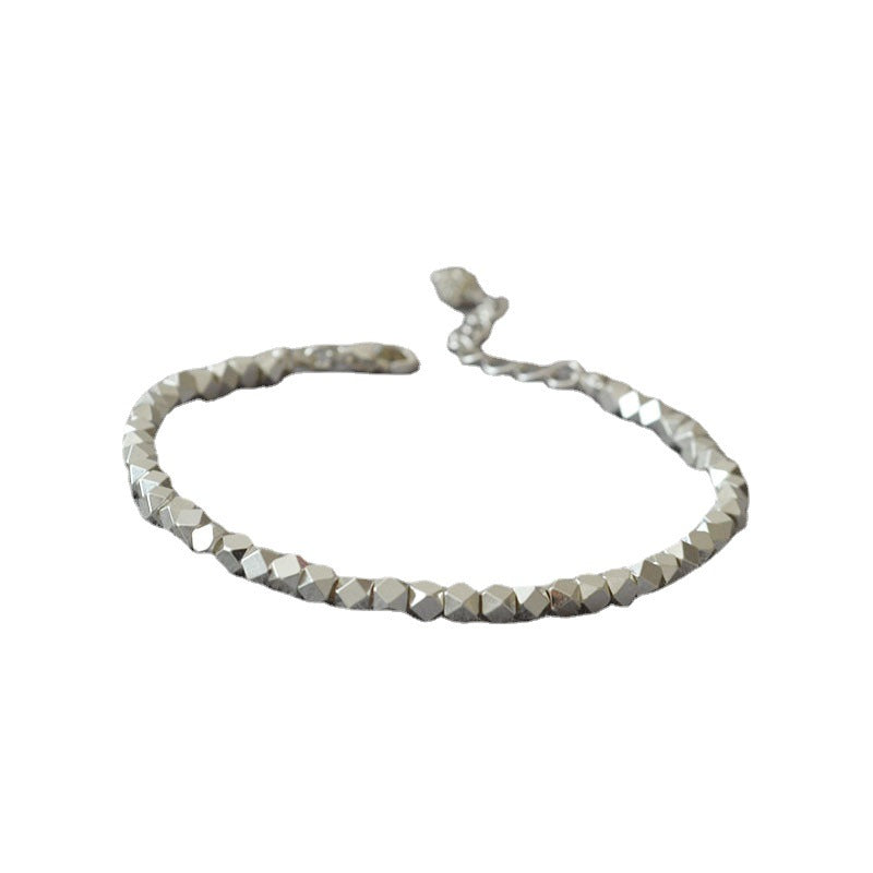 Argent Bracelet classique au charme intemporel