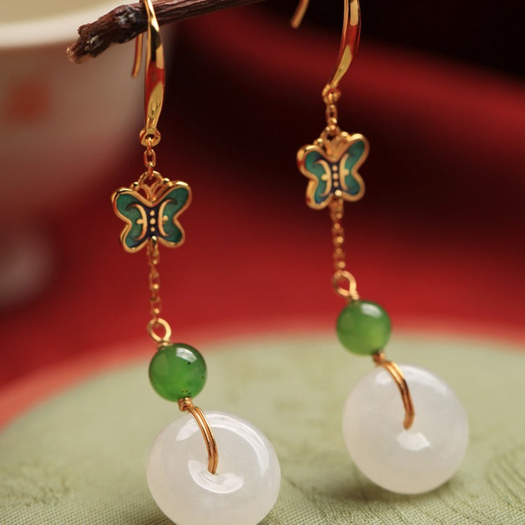 Argent Boucle d'oreille charmant pour toute occasion