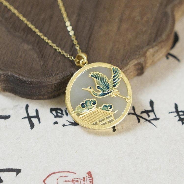 Argent Collier classique au charme intemporel