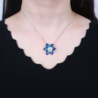 Argent Collier élégant pour toute occasion