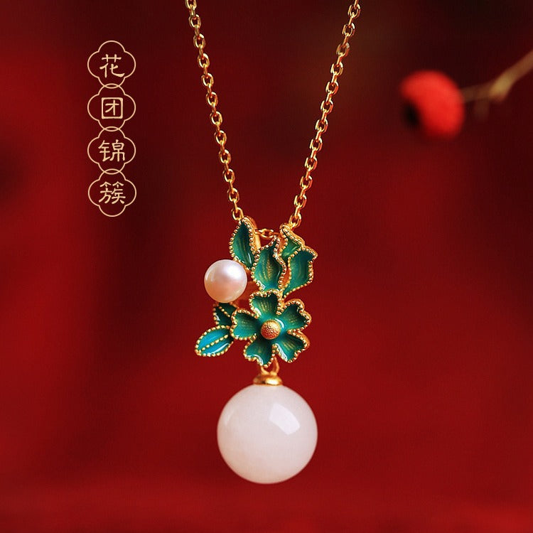 Argent Collier charmant pour toute occasion