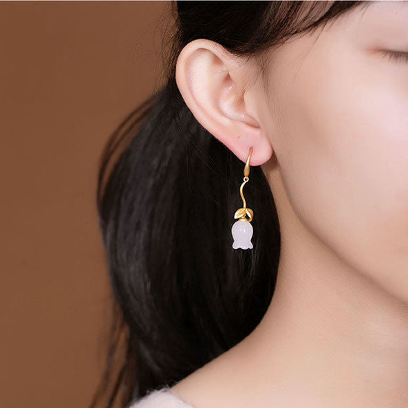 Argent Boucle d'oreille charmant pour toute occasion