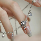 Argent Bracelet de cheville sublime pour tous les jours