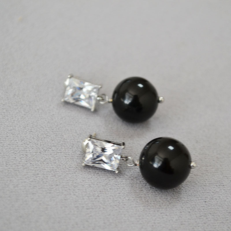 Argent Boucle d'oreille charmant pour toute occasion