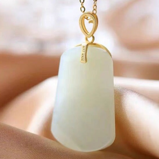 Argent Collier vintage fait main