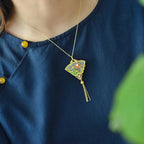 Argent Collier élégant pour toute occasion