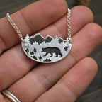 Argent Collier classique au charme intemporel