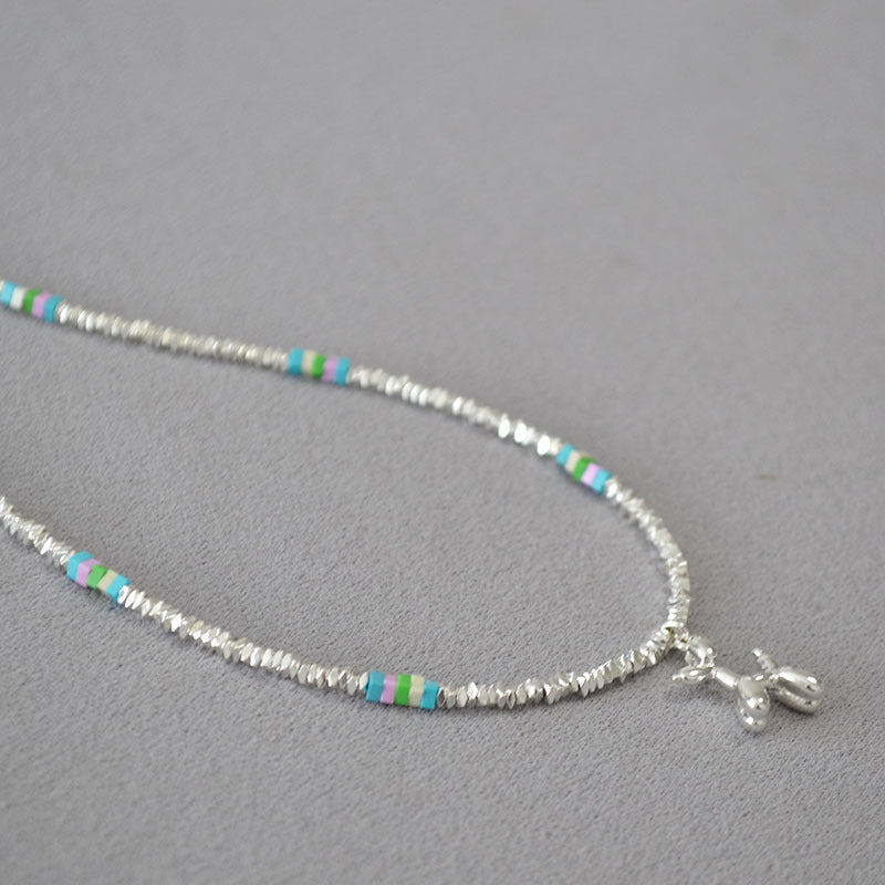 Argent Collier charmant pour toute occasion