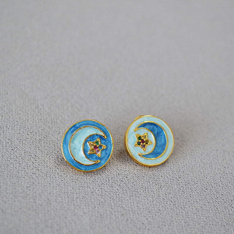 Argent Boucle d'oreille charmant pour toute occasion