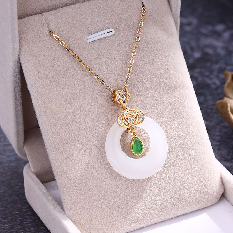 Argent Collier élégant pour toute occasion