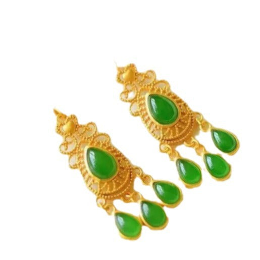 Argent Boucle d'oreille charmant pour toute occasion