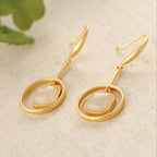 Argent Boucle d'oreille charmant pour toute occasion