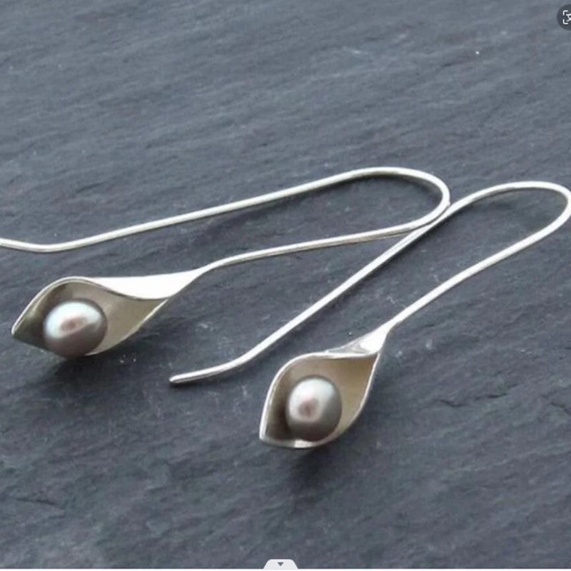 Argent Boucle d'oreille charmant pour toute occasion