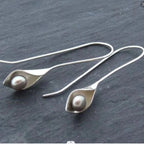 Argent Boucle d'oreille charmant pour toute occasion