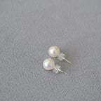 Argent Boucle d'oreille artisanal délicat