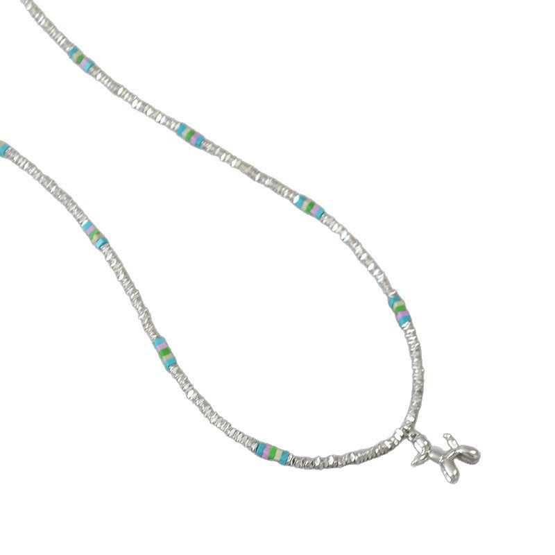 Argent Collier charmant pour toute occasion