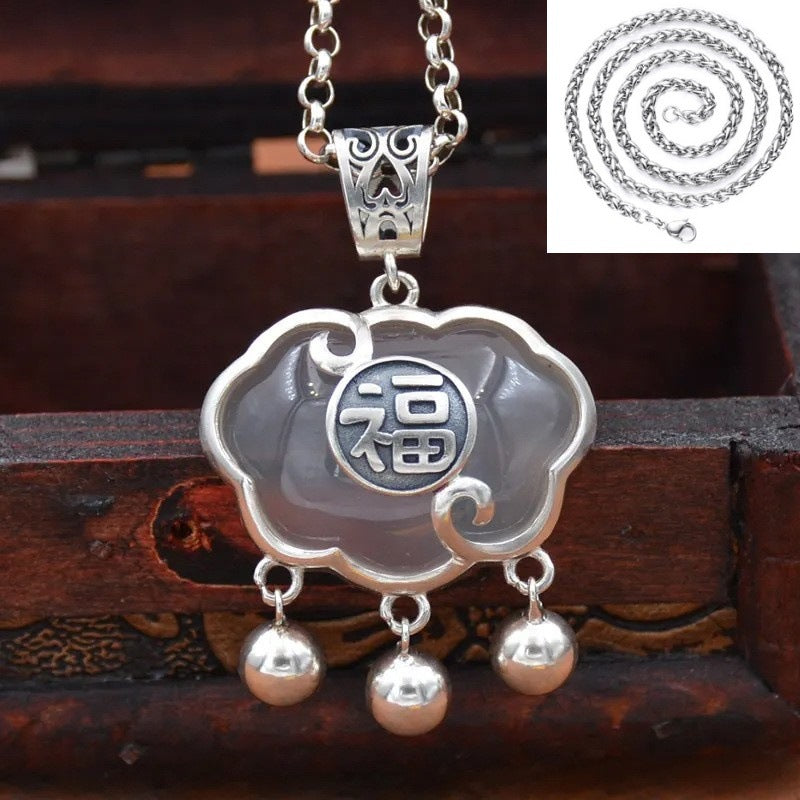 Argent Collier classique au charme intemporel