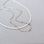 Argent Collier charmant pour toute occasion