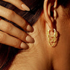 A Must-Have - Boucle d'oreille classique au charme intemporel