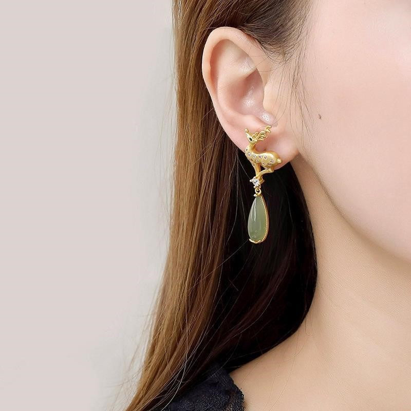 Argent Boucle d'oreille charmant pour toute occasion